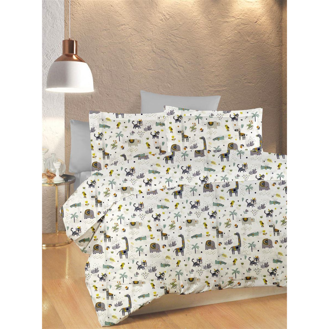 Dimcol-Set3pcs-SetSentonia-Zoo-WhiteGrey-120x160cm-code557