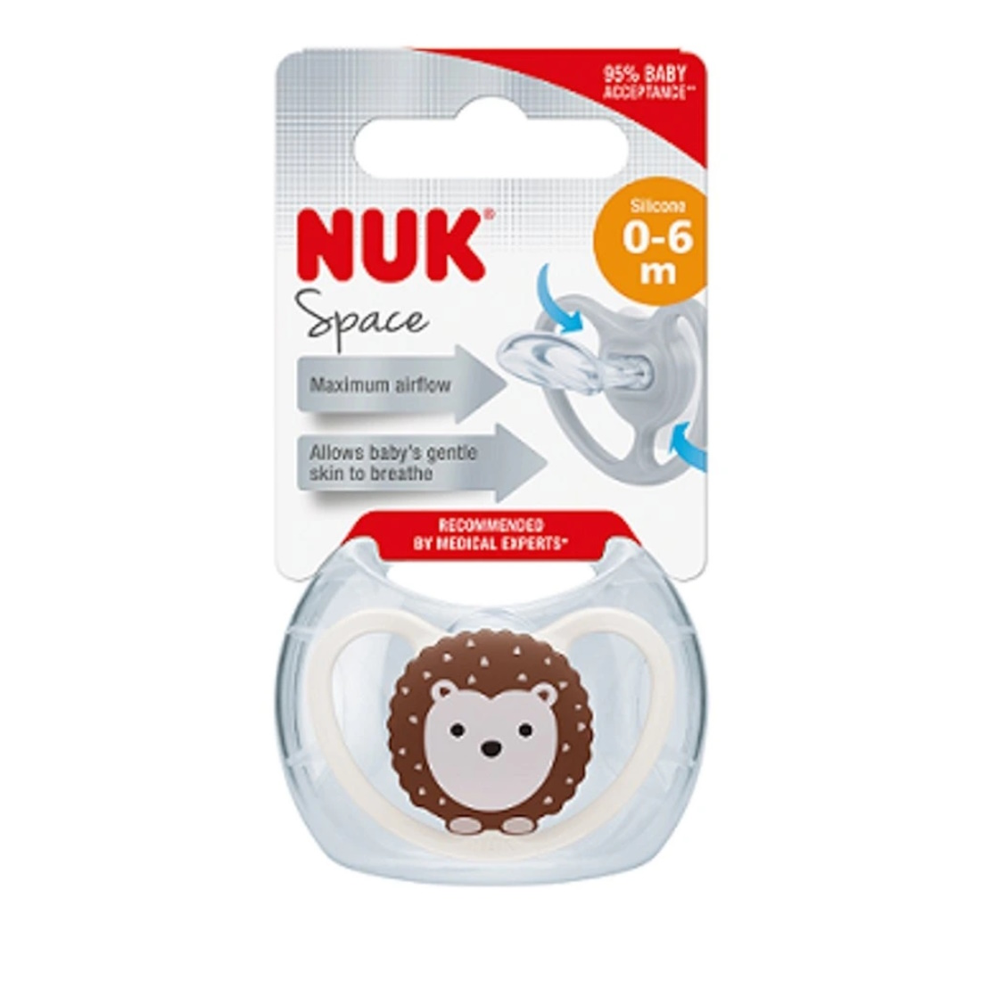 Nuk-Space-Silicone-0-6months-10-730-331_BeigeHedgehog-NewPic-a