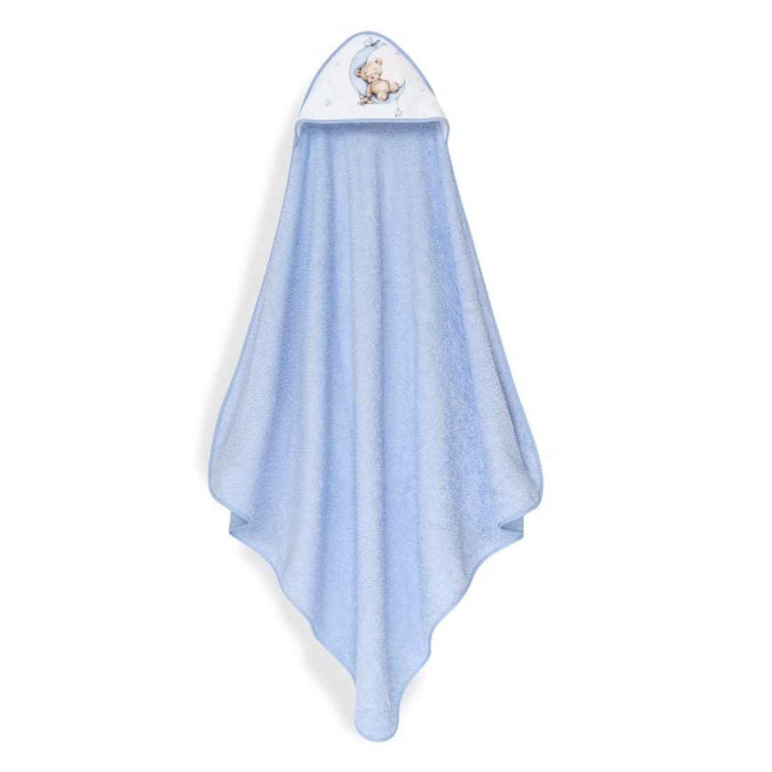 Interbaby-SetBathTowel-Bear-Blue-1260-01-8435690631425-α