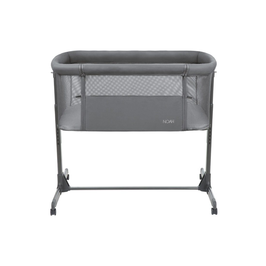 KikkaBoo-BedsideCrib-Noah-Darkrey-31003020102-a