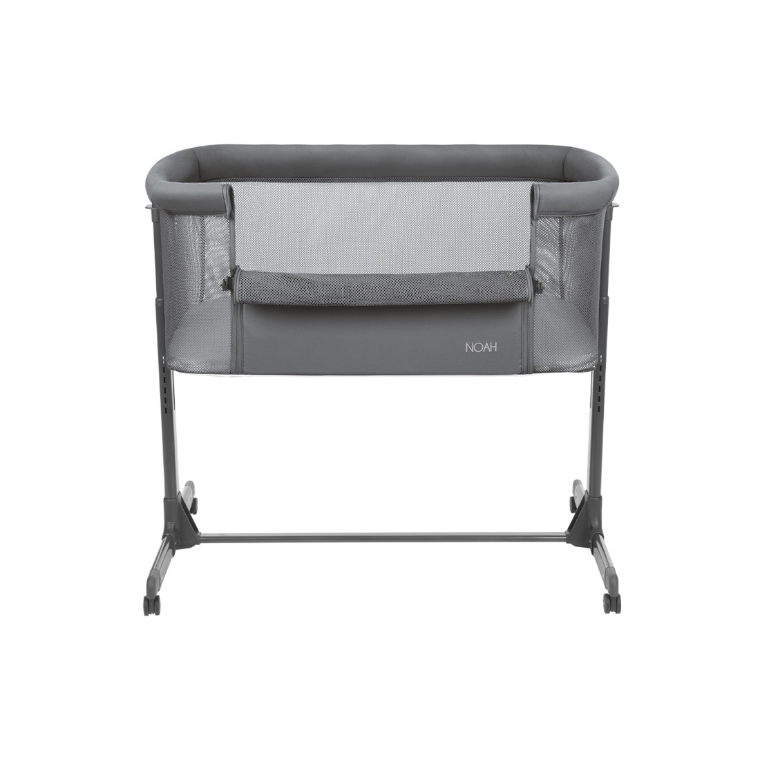 KikkaBoo-BedsideCrib-Noah-Darkrey-31003020102-b