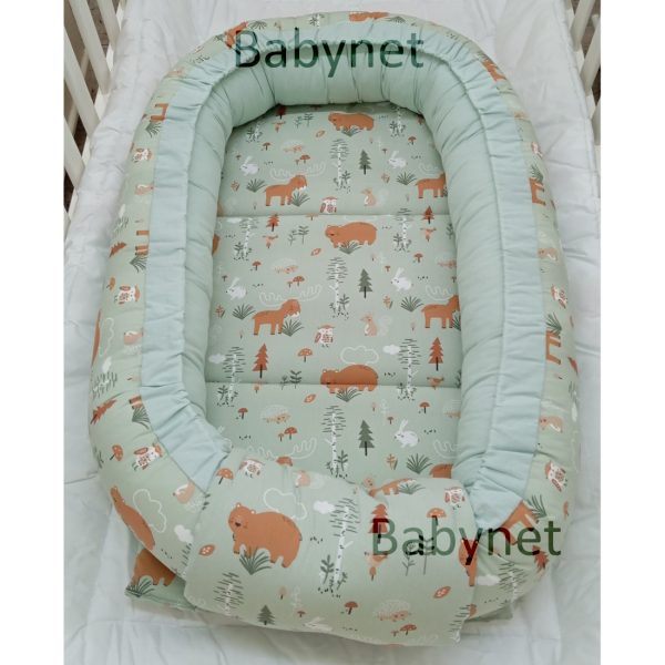 NatalinoBebelino-2in1-FoliaNPanta-ForestAnimals-DarkGreen